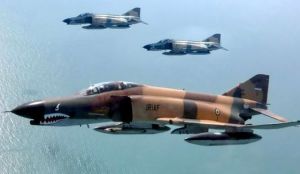 Iranian airforce F-4 Phantom II jets 